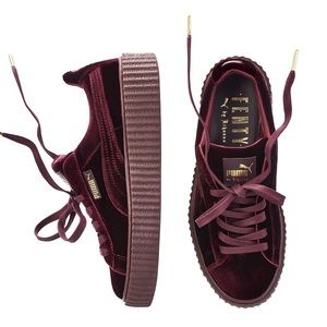 Rihanna Velvet Puma Creepers
